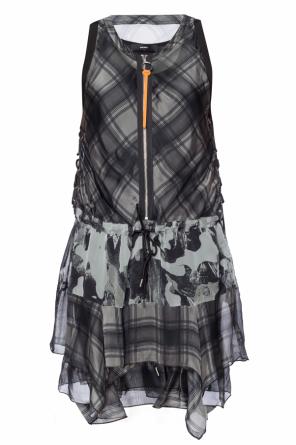 Tie-up patterned dress, zdjęcie 1 Tie-up patterned dress od Diesel
